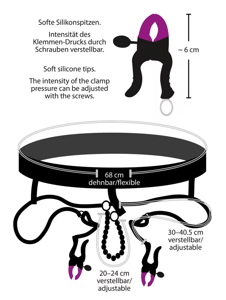 String spreader with beads