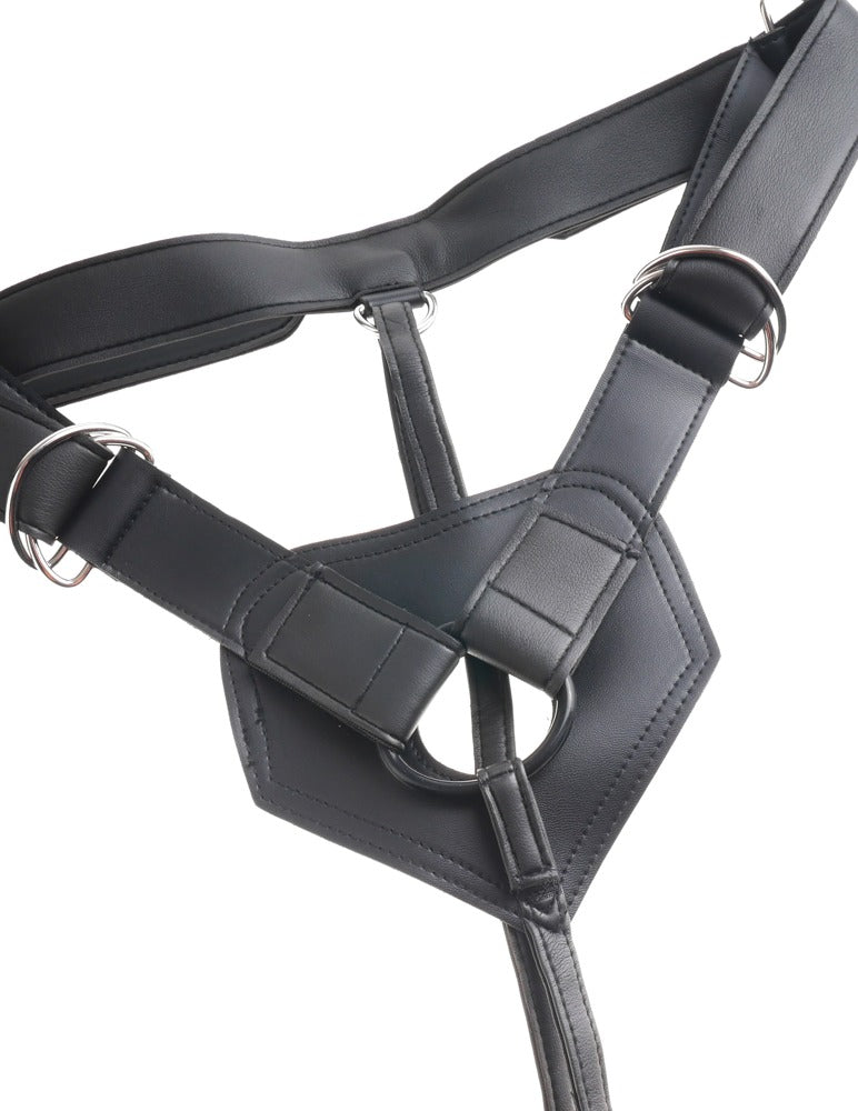 “King Cock” strap-on dildo 22.9cm