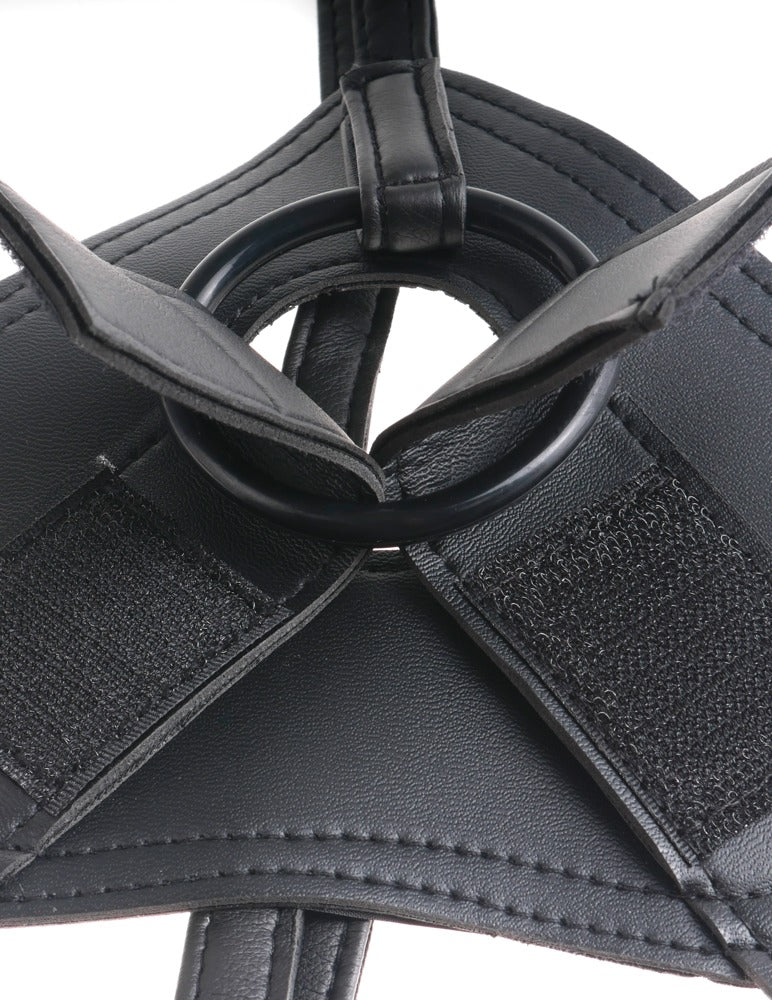 “King Cock” strap-on dildo 22.9cm