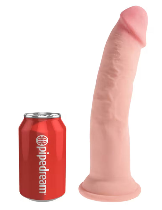 Realistic 26.7 cm dildo "soft shell, hard core"