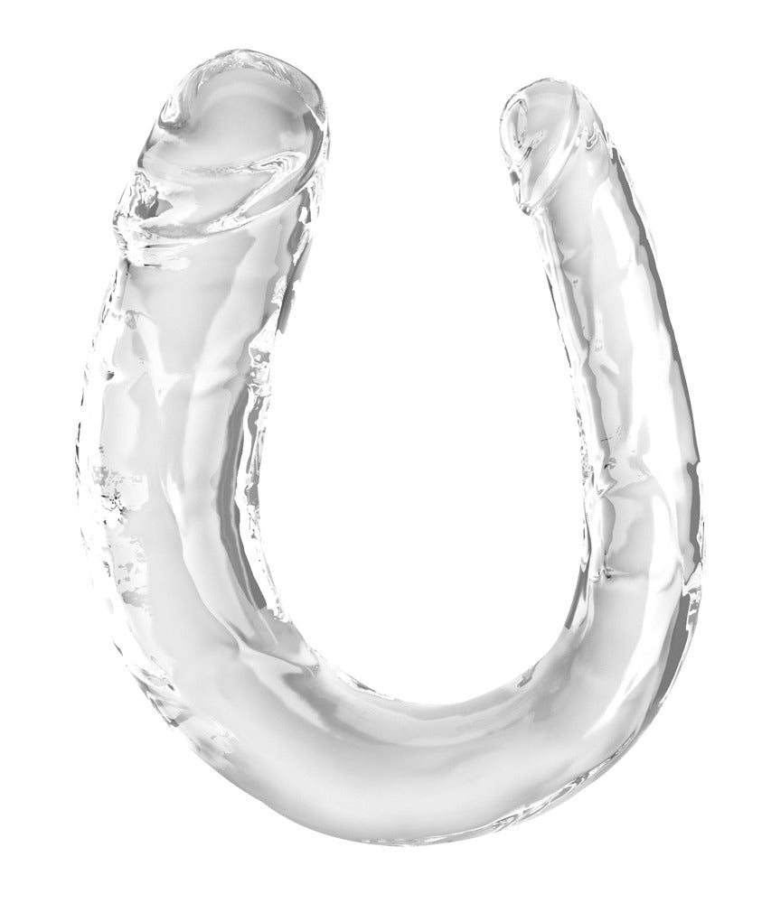 Double dildo 33 cm – King Cock Clear