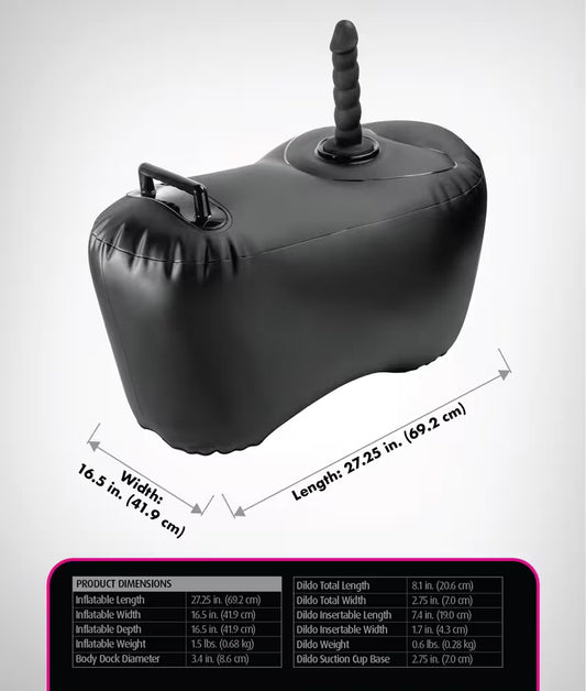 Inflatable love pillow