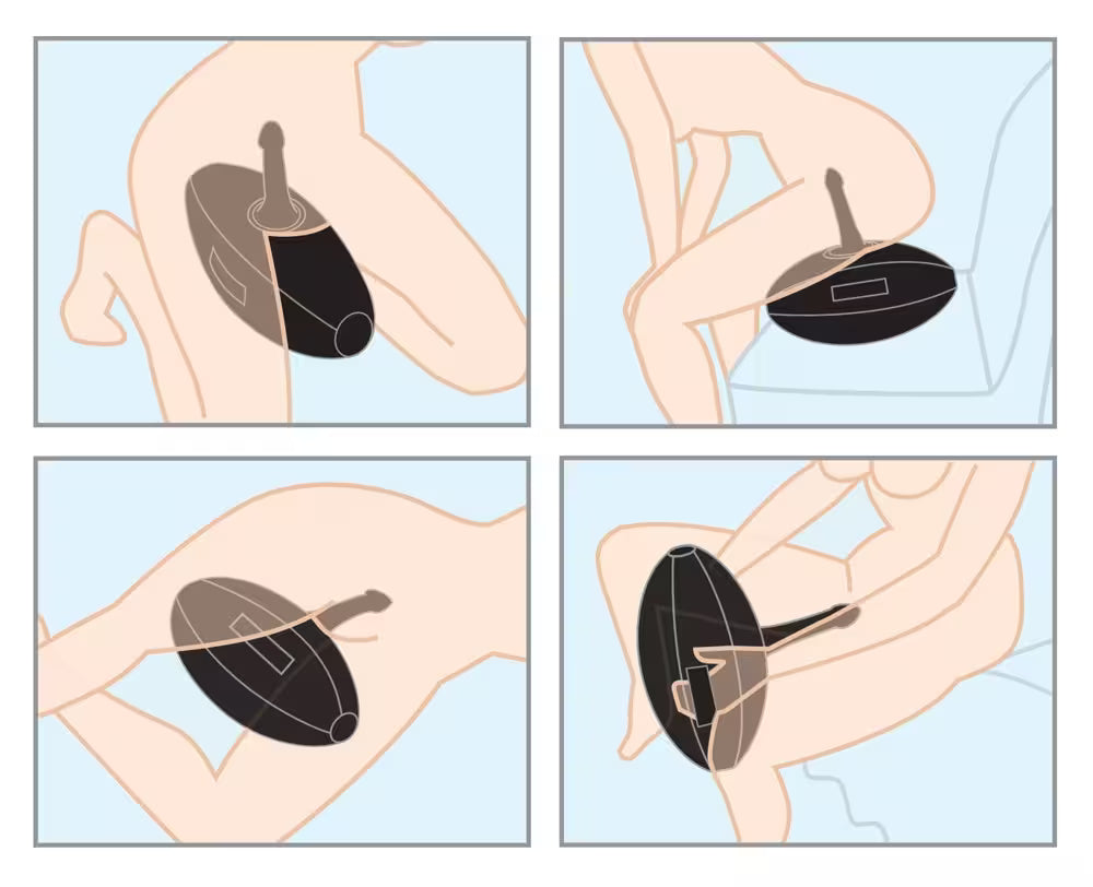 Inflatable love ball