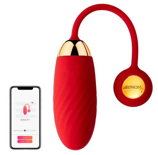 Ella Neo SVAKOM red vibrating egg