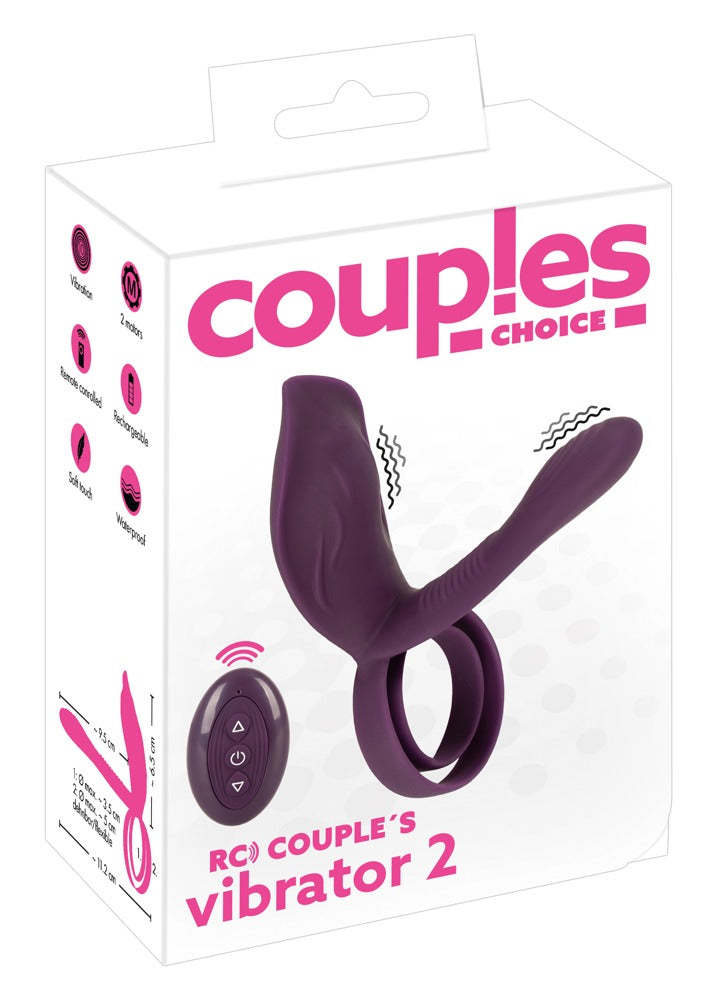 Couple's Vibrator 2 – Vibrator & Rings