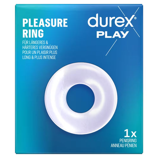 Transparent white penis ring