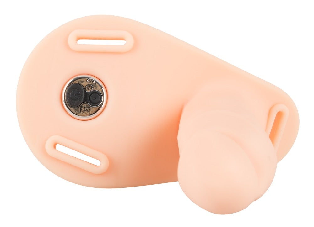 You2Toys double vibrating strap-on dildo