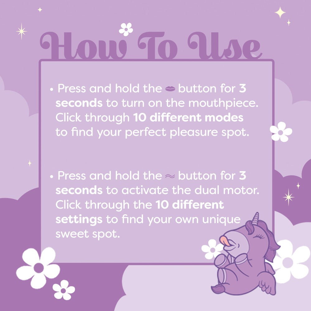 Karma Lilac Unicorn Vibrator