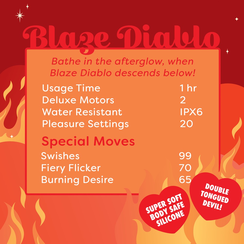 Blaze Diablo Unicorn Vibrator