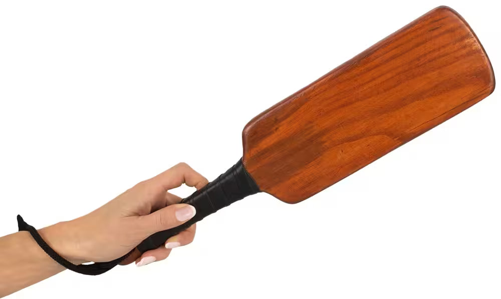 Solid wood paddle
