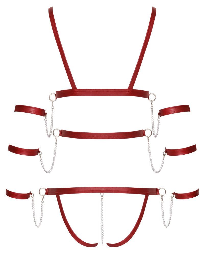 Body Bad Red Kitty Strap