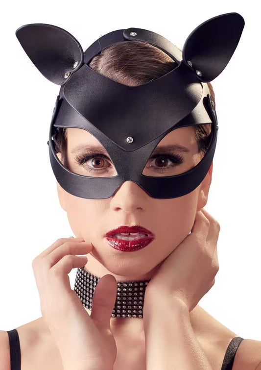 Catwoman mask in faux leather