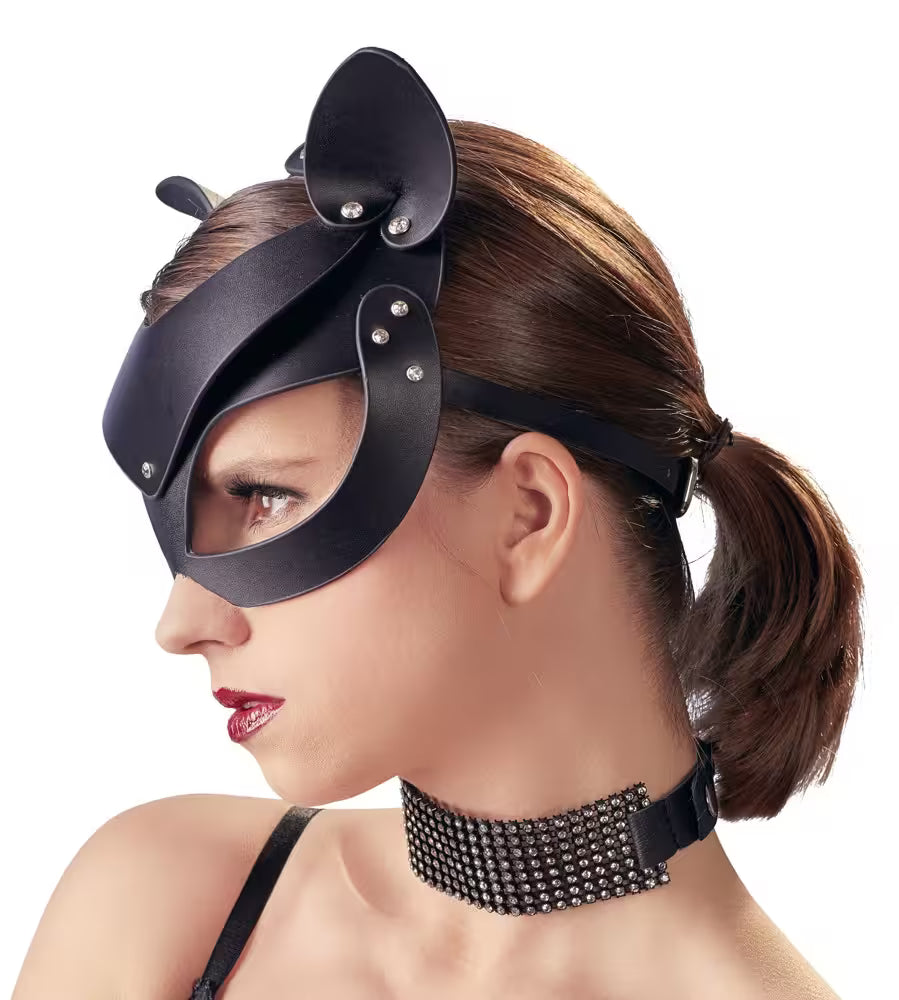 Catwoman mask in faux leather