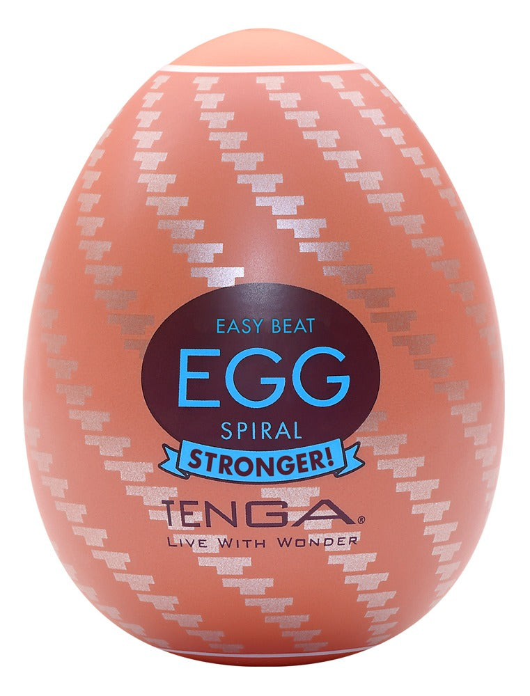Tenga Stronger Spiral Egg Masturbator 6-piece