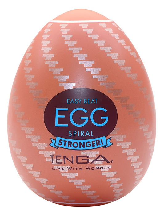Tenga Stronger Spiral Egg Masturbator 6-piece