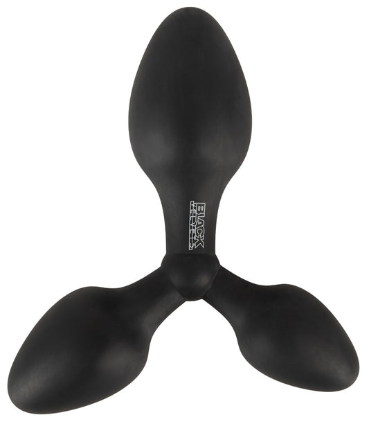 Black Velvet Triple Anal Plug