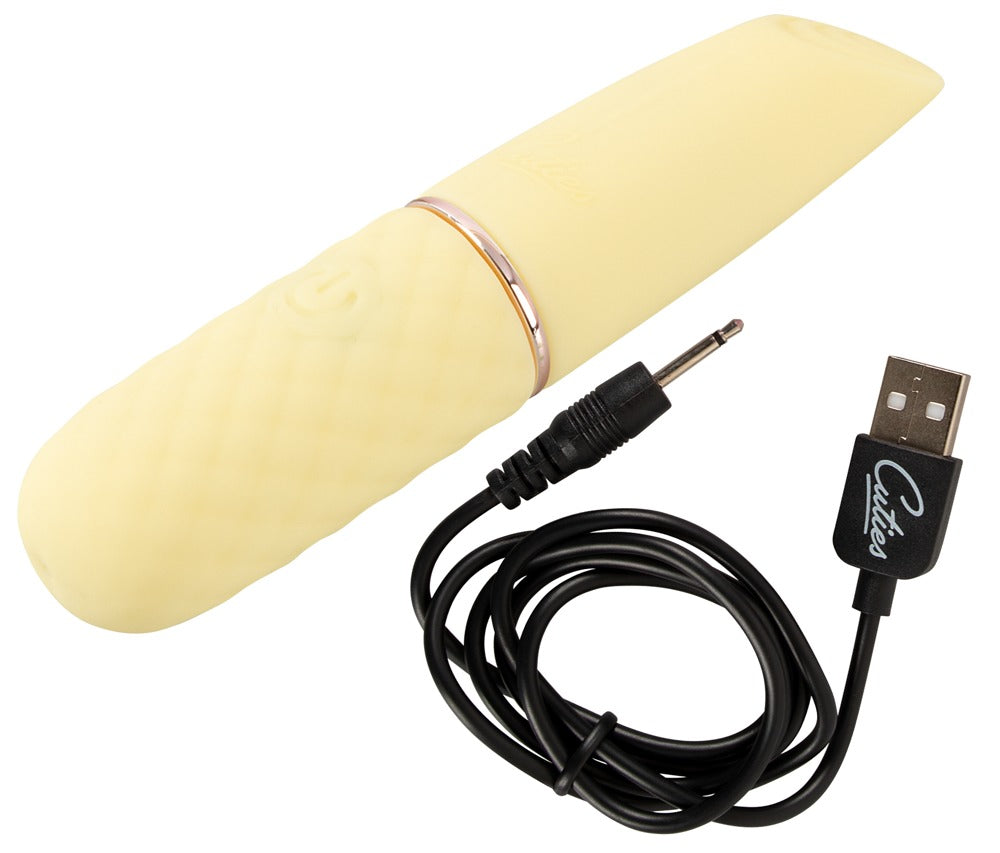 Cuties 5th Generation Yellow Mini Vibrator