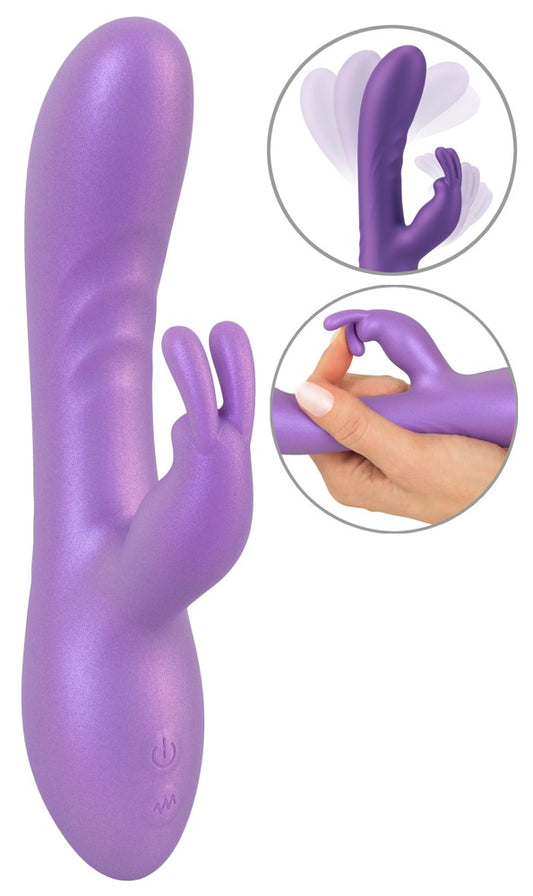 Sweet Smile Flexible Rabbit Handy Vibrator