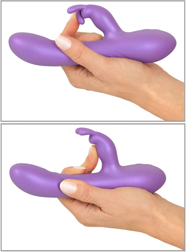 Sweet Smile Flexible Rabbit Handy Vibrator