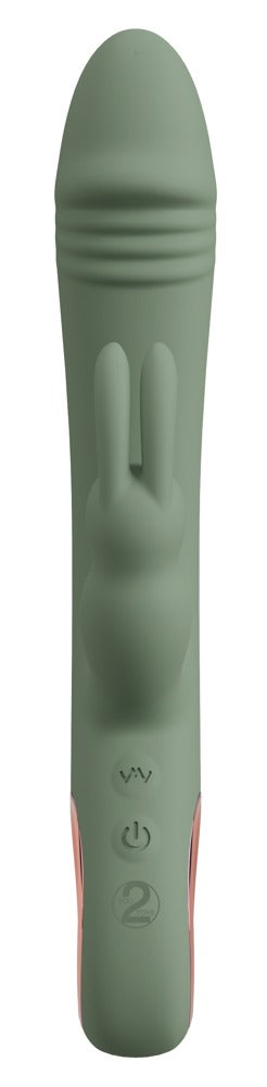 You2Toys Slim Rabbit Olive Double Vibrator