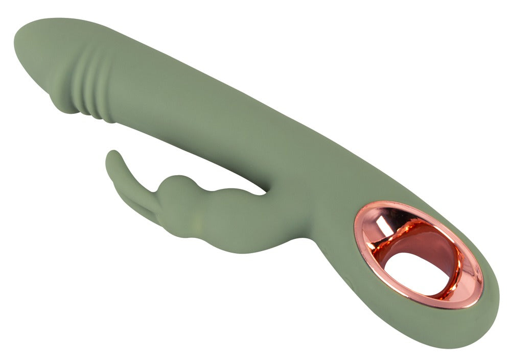 You2Toys Slim Rabbit Olive Double Vibrator