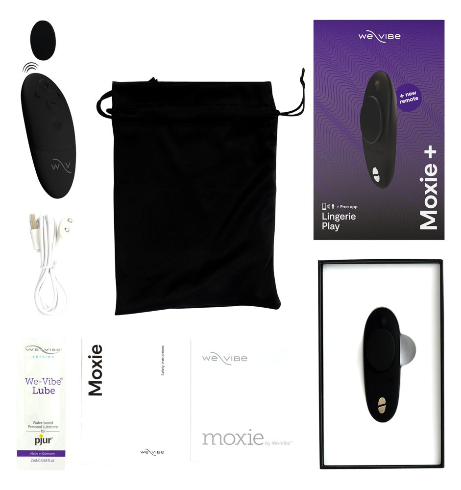 We-Vibe Moxie+ Vibrator in Black