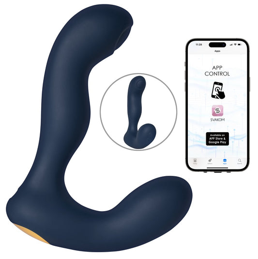 SVAKOM Iker Neo Interactive Pulsating Prostate Vibrator