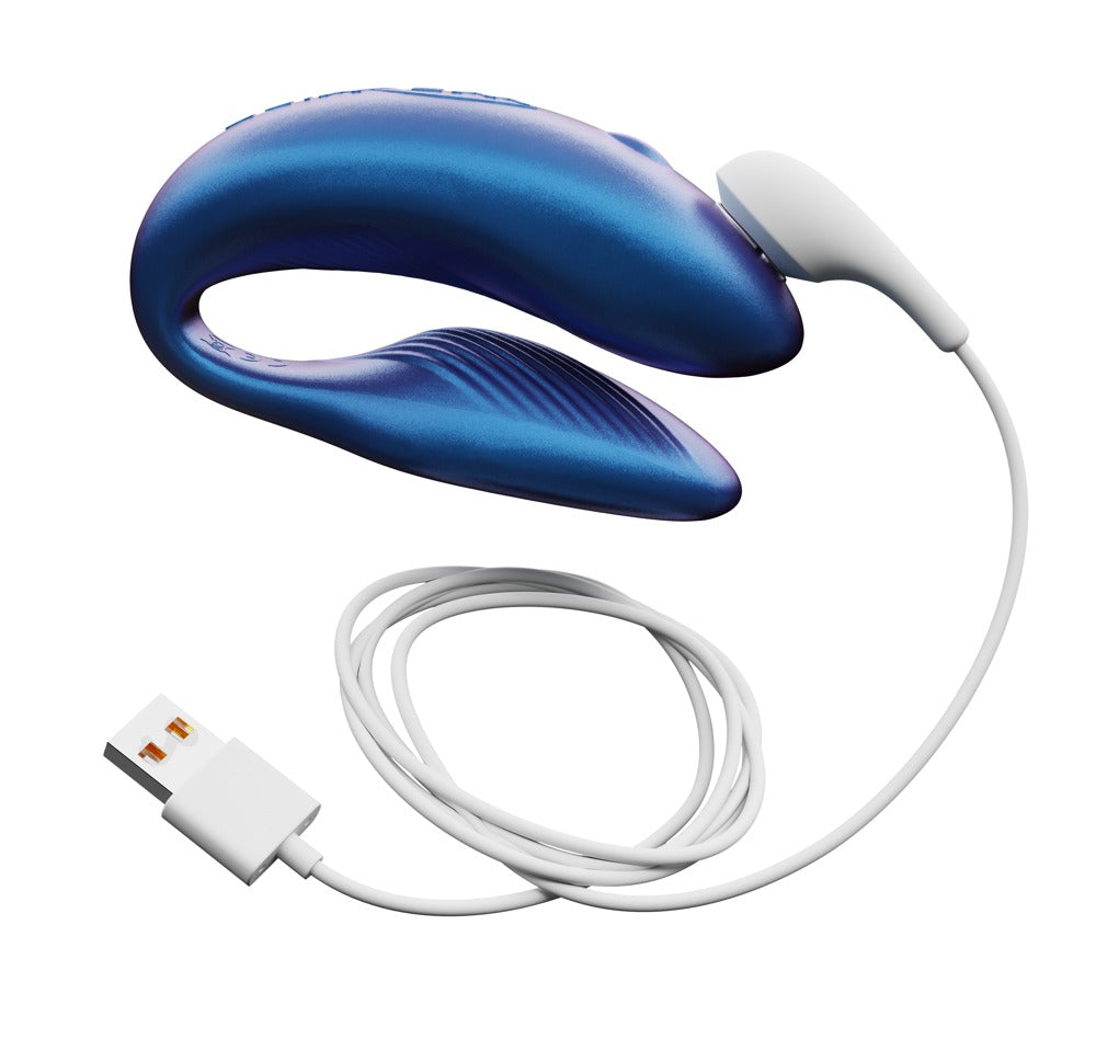 We-Vibe Chorus 2-Motor Couple's Vibrator in Blue
