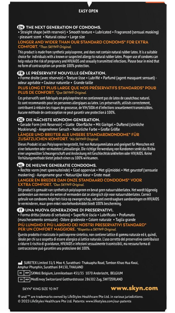 Manix SKYN LARGE 10th