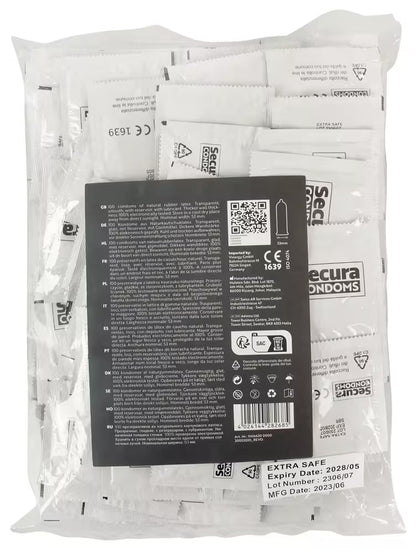 Secura Extra Safe Condoms 100pcs