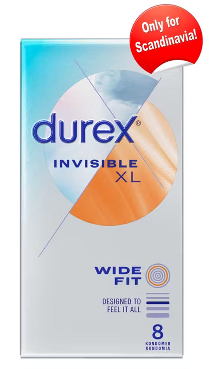 Durex invisible XL