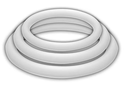 Transparent penis rings – pack of 3