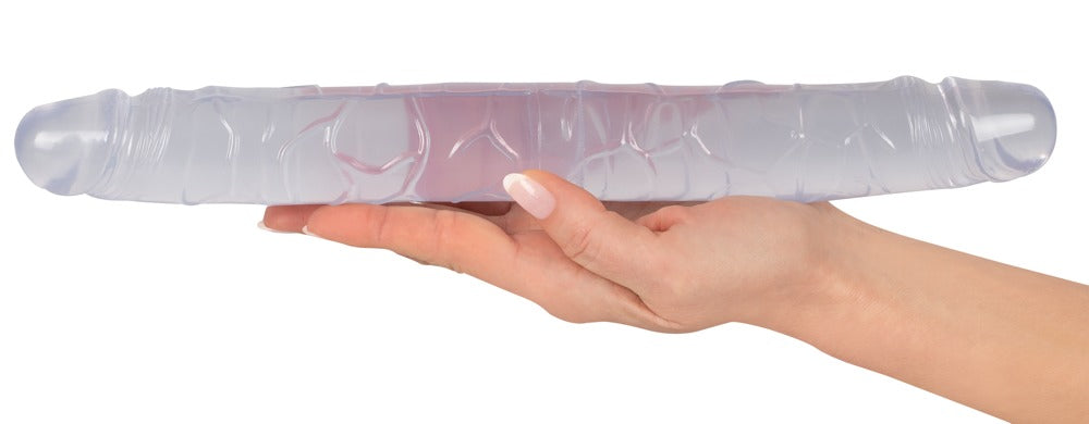 Double dildo “Crystal Duo”