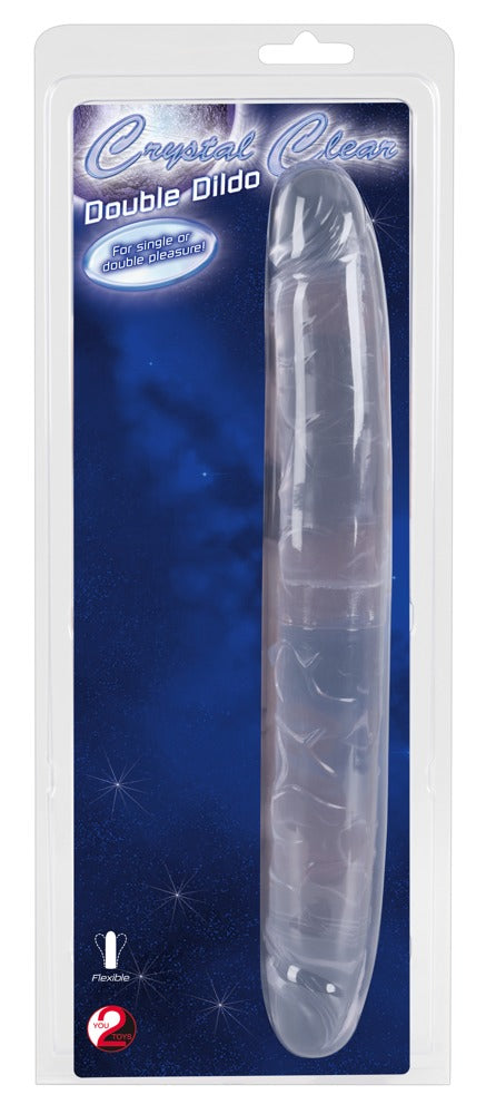 Double dildo “Crystal Duo”