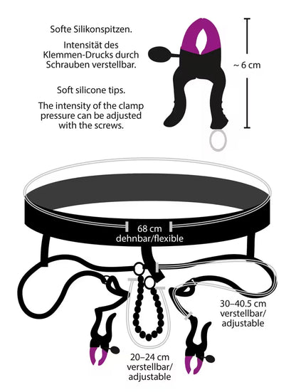 String spreader with beads