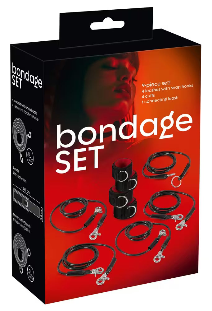9-piece bondage set