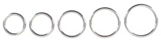 Steel penis/testicle rings