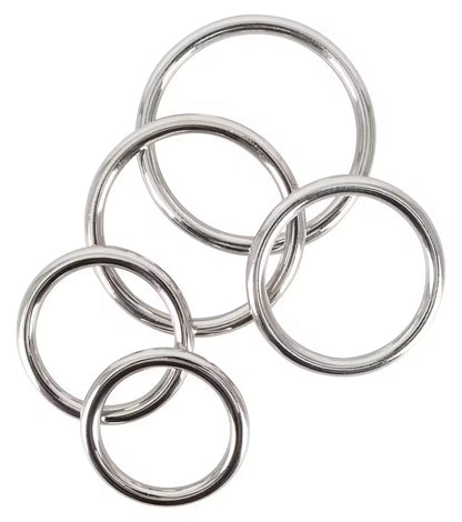 Steel penis/testicle rings