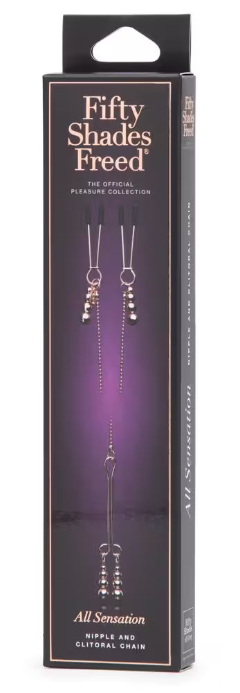 Sensual rose gold chains