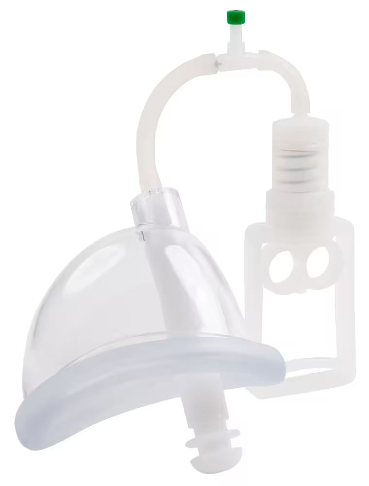 Professional vaginal pump with piston handle