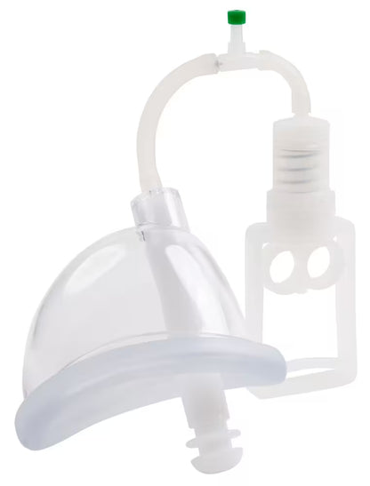 Professional vaginal pump with piston handle