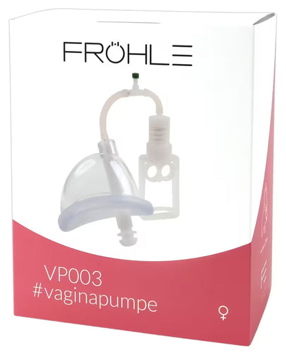 Professional vaginal pump with piston handle