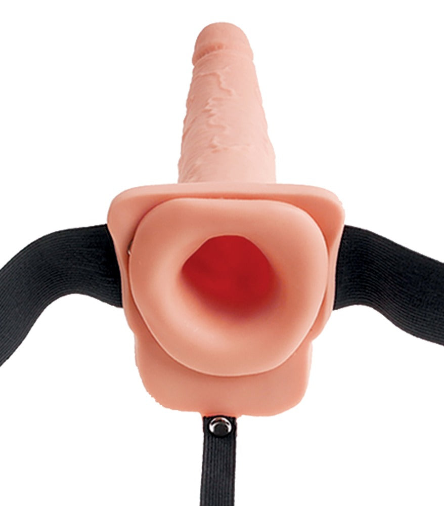 Fetish Fantasy 21.6cm hollow natural dildo