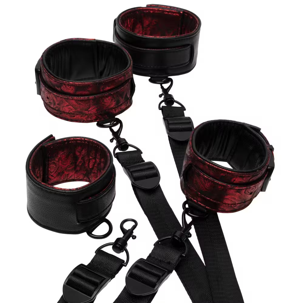 reversible under-mattress fastening system