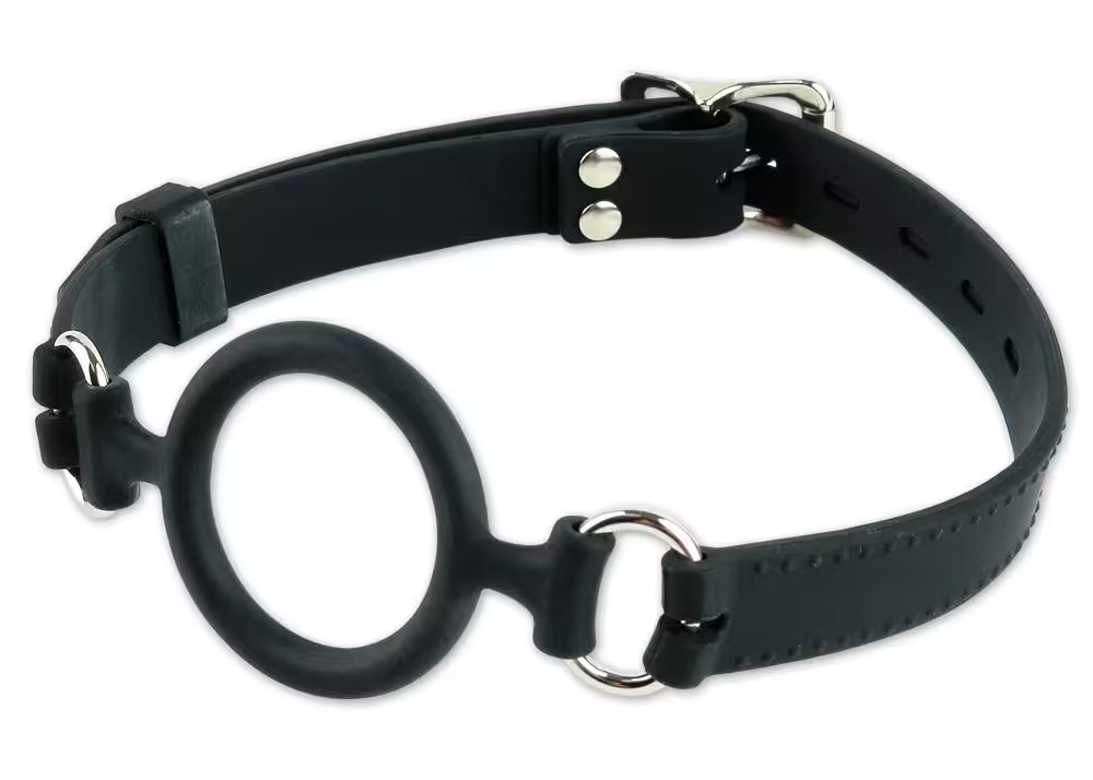 Silicone ring gag