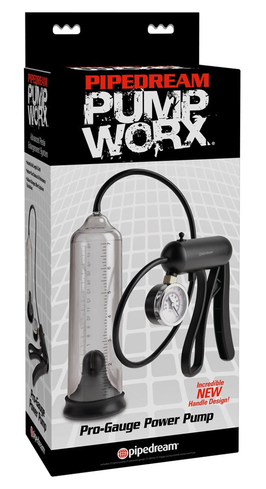 Pump Worx Pro-Gauge Penis Pump