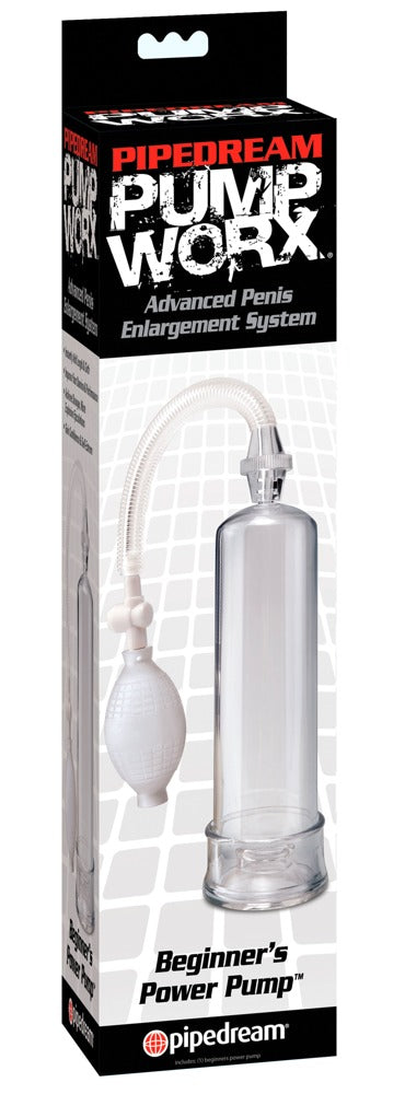 Pump Worx Transparent Beginner Penis Pump