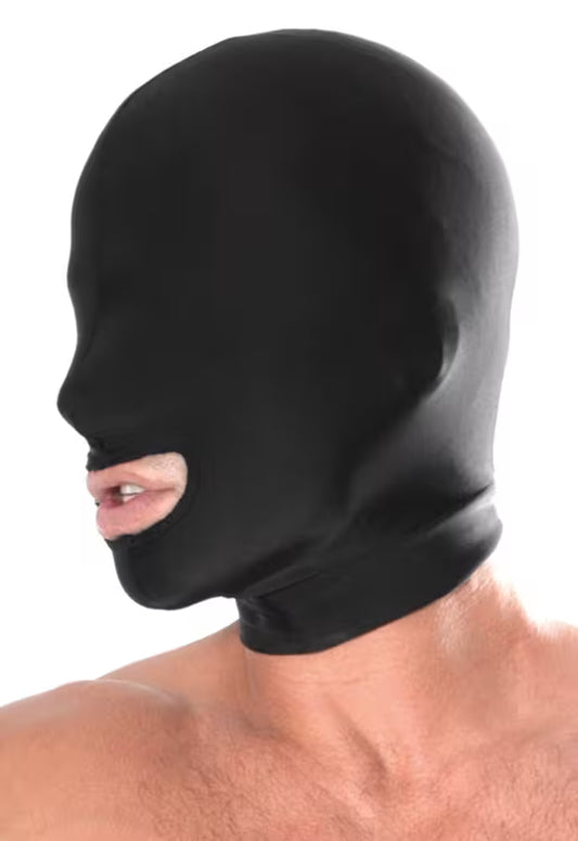 Sensual balaclava with reduced perception