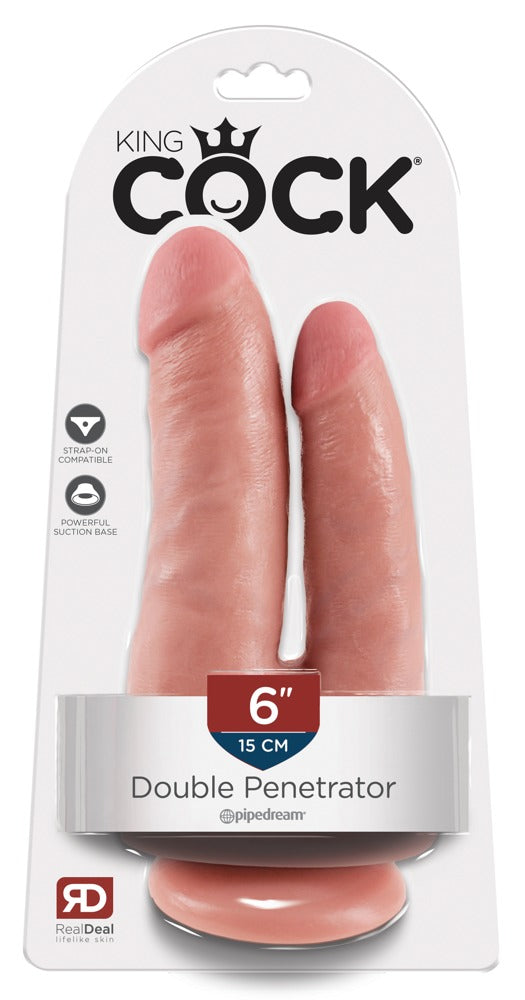 King Cock Double Dildo 21cm