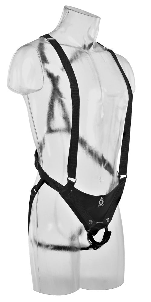 Hollow harness with suspenders 25cm King COCK